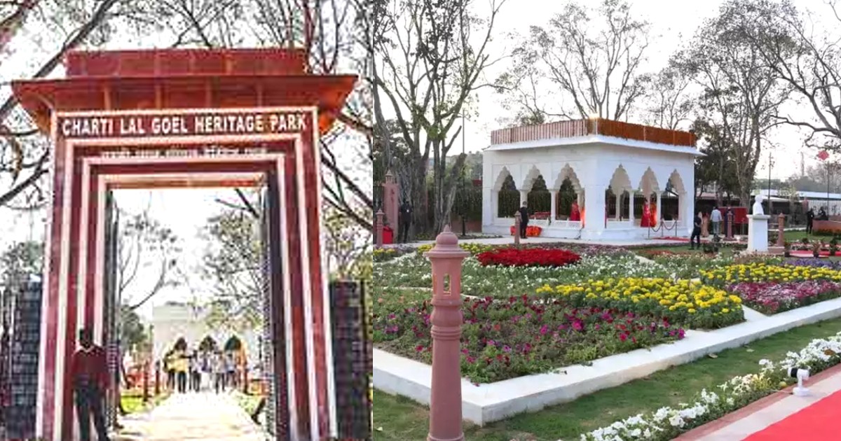 Delhi Gets A New Mughal-Style Park With Open-Air Theatre, Canopies & More!
