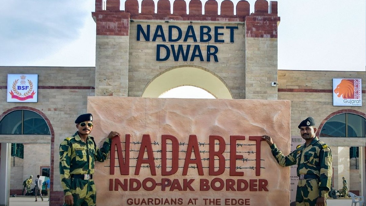 Nadabet Indo-Pak Viewing Point Gujarat