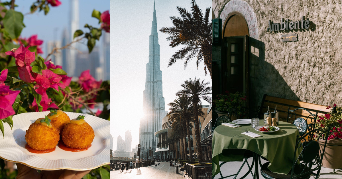 This Hidden Gem In Dubai Is Giving Us Major European Vibes With Burj Khalifa Views