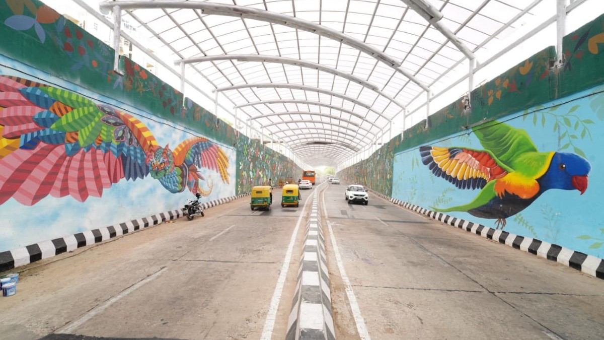 Delhi’s New Ashram Underpass To Save Time & Fuel Of Commuters With Hassle-Free Travel