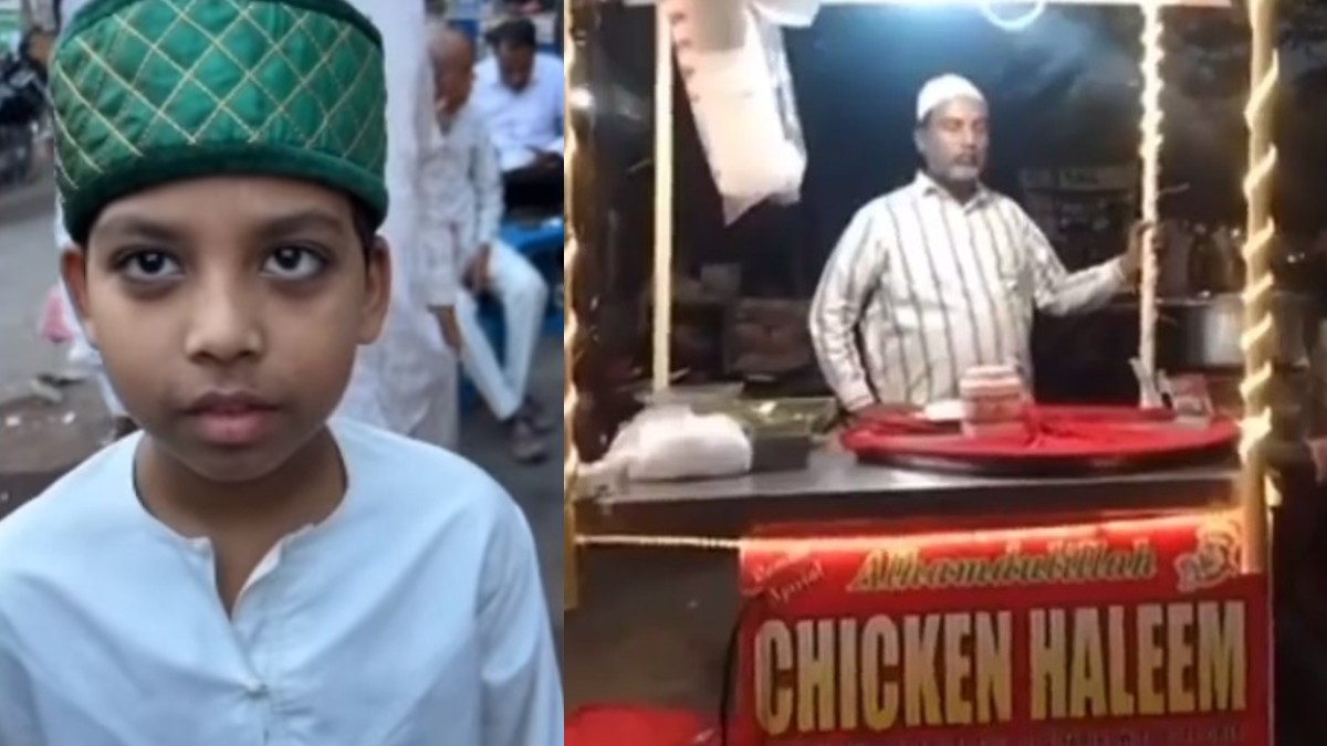 Young Boy Makes Father’s Haleem Food Stall In Hyderabad Famous Through Social Media