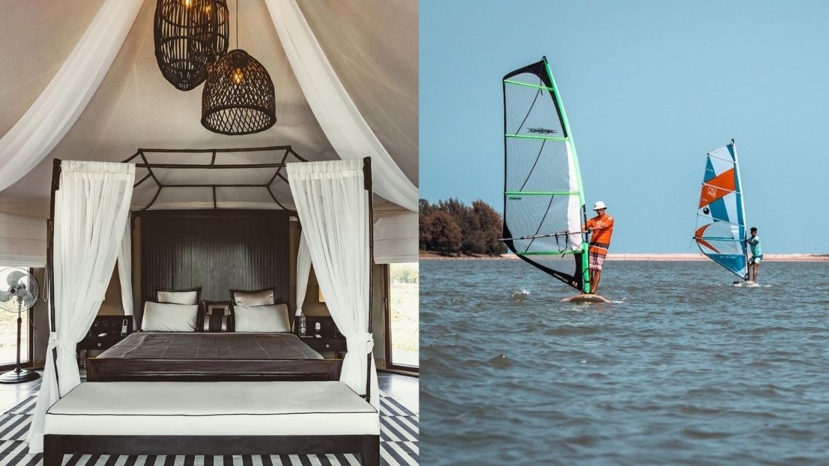 This Resort Near Chennai With A Private Sandbar Offers Windsurfing Lessons