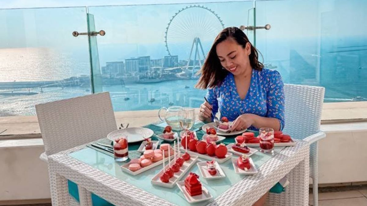 A LINDT Afternoon Tea Comes To Dubai’s JBR With Views Of Ain Dubai