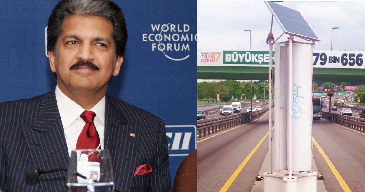 Anand Mahindra Shares A Genius Way To Generate Electricity From Traffic