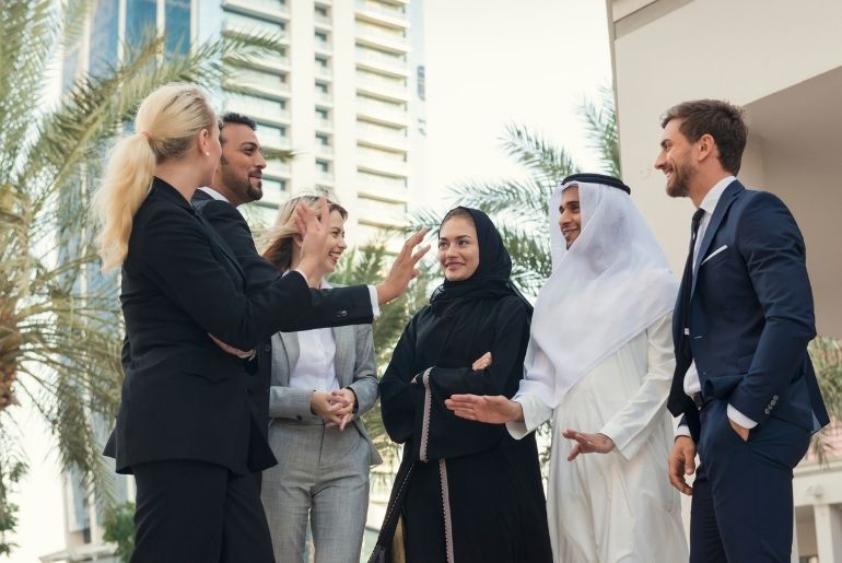 Foreigners In Dubai