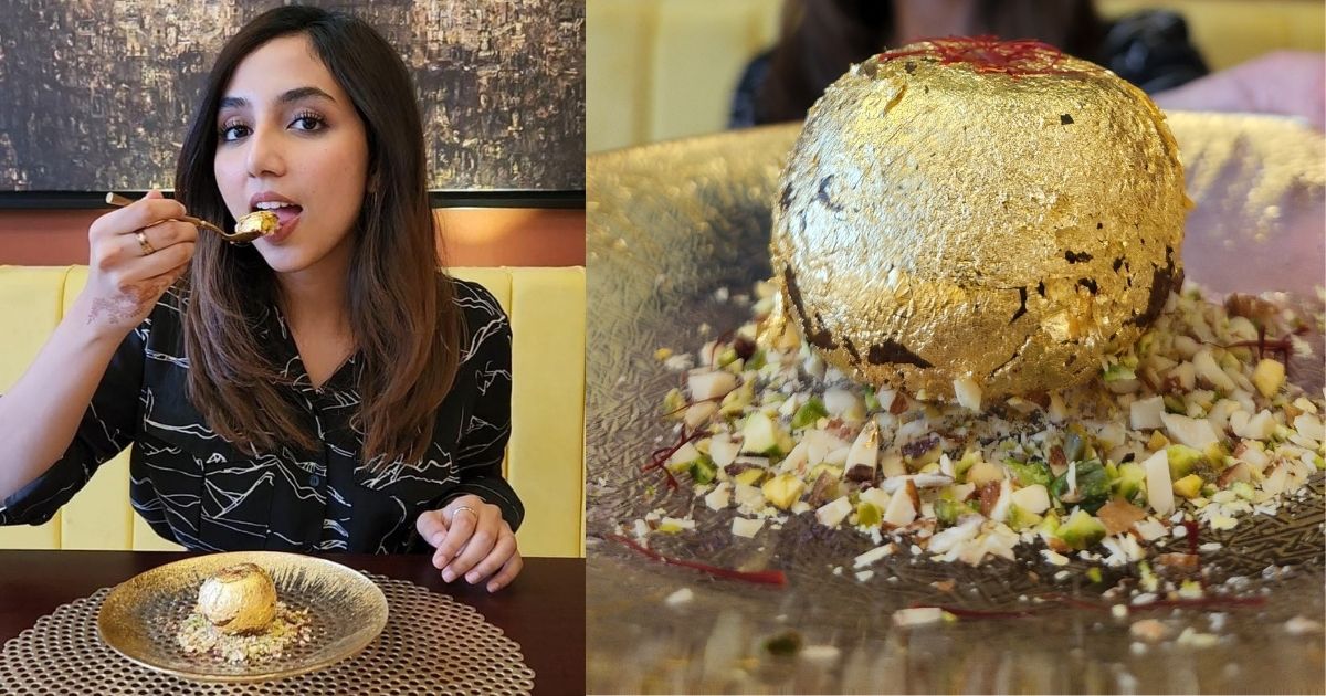 Indulge In 24-Carat Gold Gulab Jamun At This Indian Cafe In Dubai