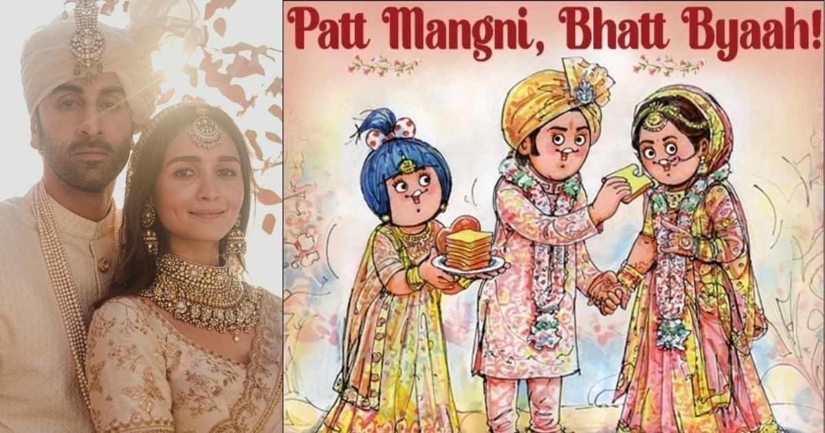Amul’s New Poster Dedicated To Ranbir And Alia’s Wedding Is Super Cute!