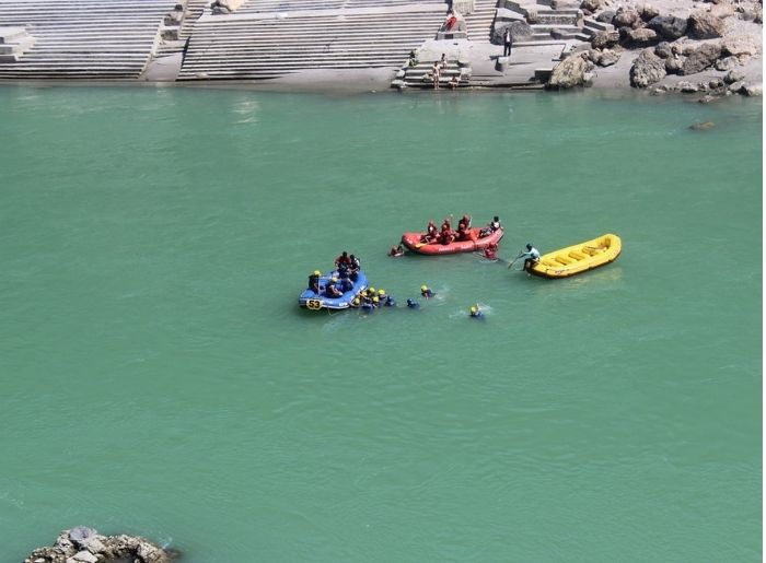 rafting in Rishikesh