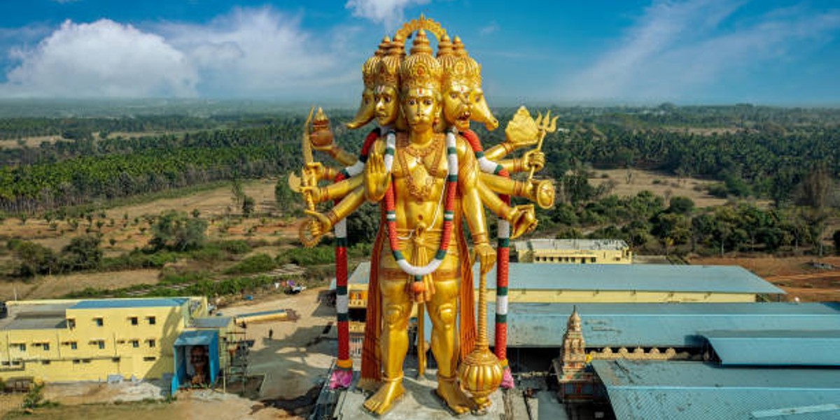 161-Feet Tall Hanuman Statue Inaugurated In Karnataka By CM