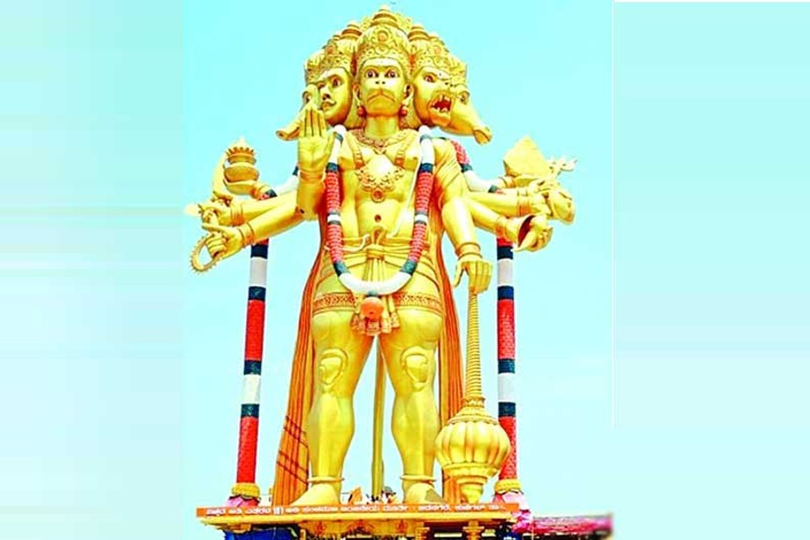 panchmukhi hanuman statue karnataka