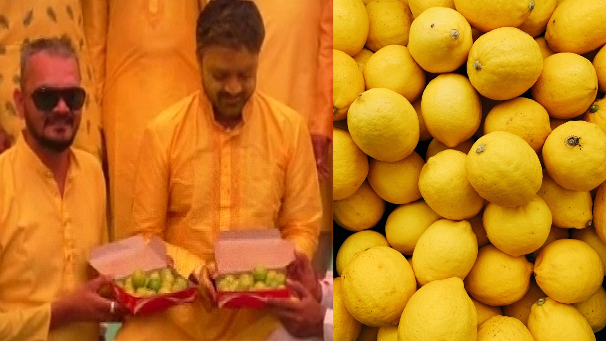 Gujarat Groom Gets Lemons As Wedding Gift Amid Rising Food Prices