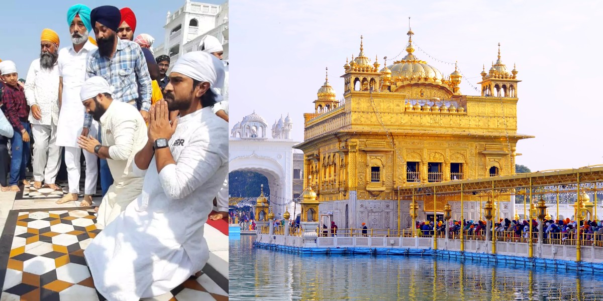 RRR Actor Ram Charan Organises Langar At Golden Temple, Amritsar