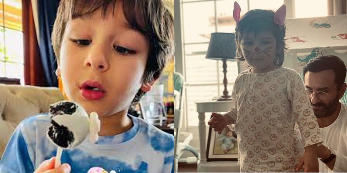 Taimur Ali Khan Relishes Easter Egg In Adorable Pic Shared By Mommy