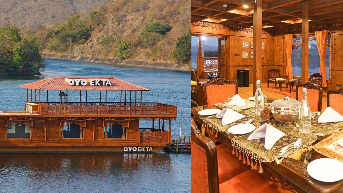 Stay In A Houseboat Near The Statue Of Unity Amid The Wilderness Of Gujarat