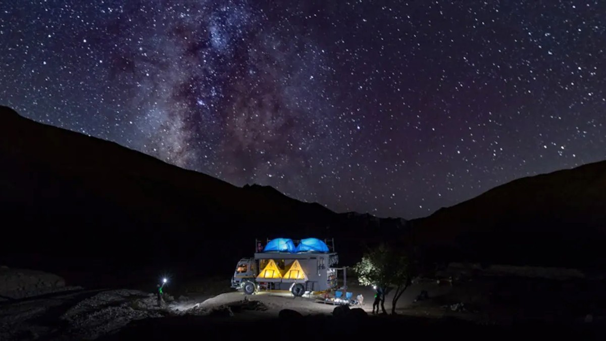 Spiti Valley caravan