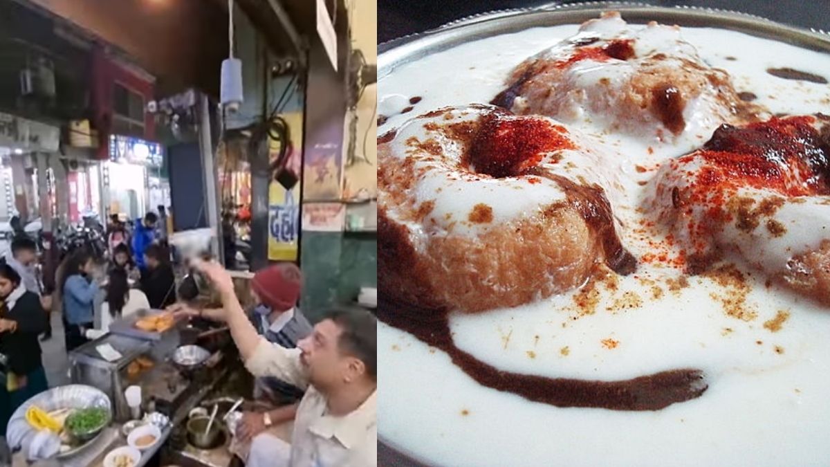 After Flying Dosa, This Flying Dahi Vada In Indore Lands Straight On Your Plate