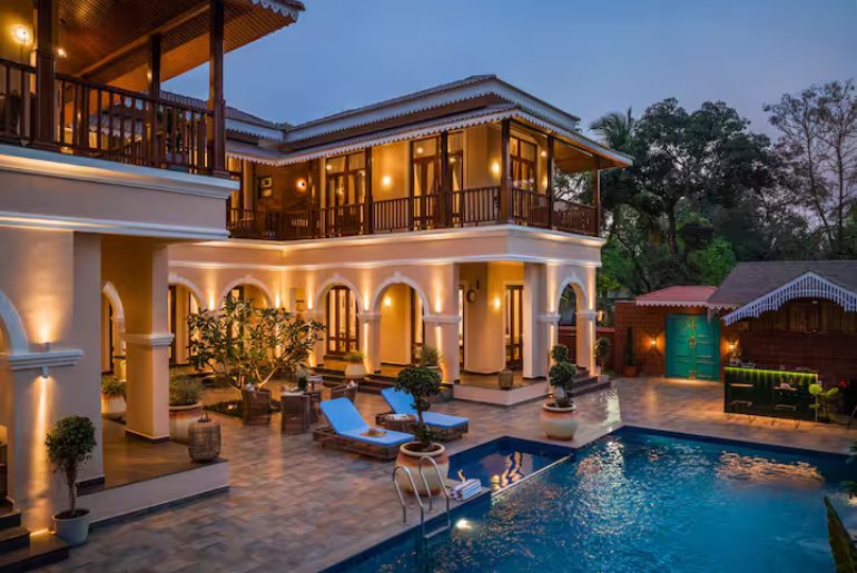Extravagant 5bhk villa in Vagator near Romeo Lane
