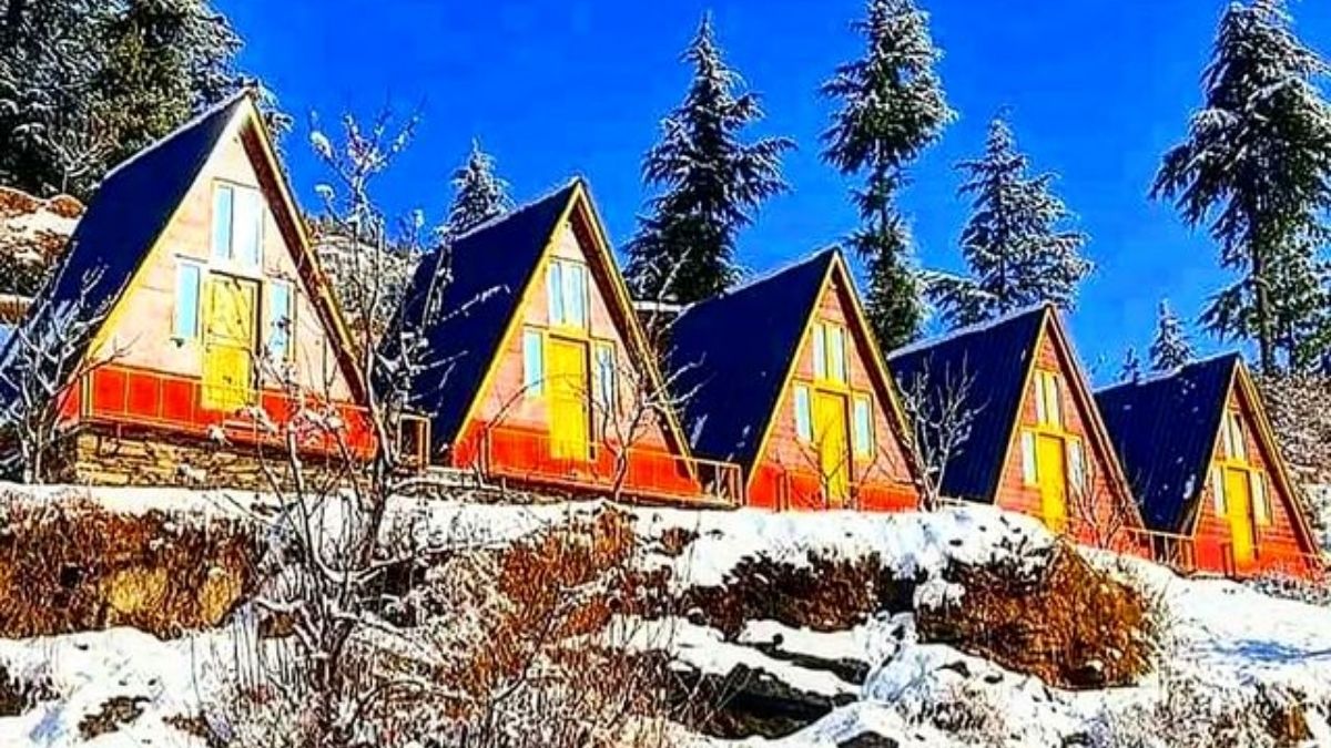 Stay In These A-Shaped Cabins In Himachal Surrounded By Stunning Vistas