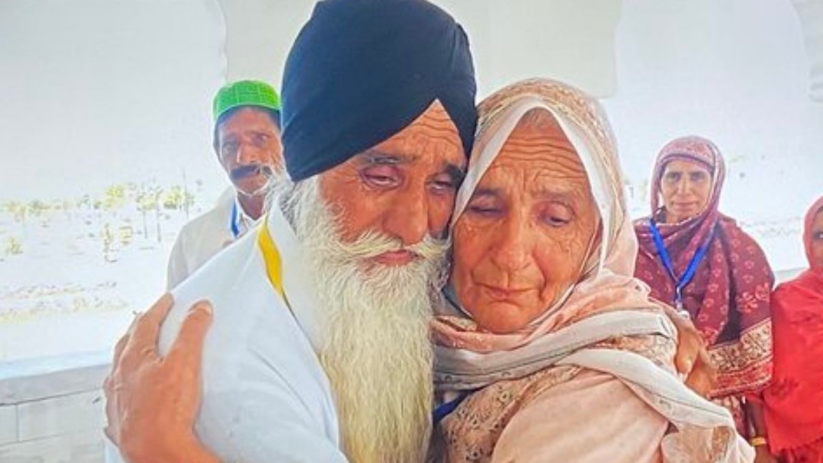 Muslim Sister, Sikh Brother Separated In 1947 Unite At Kartarpur Gurudwara