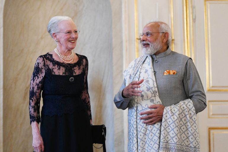 India and Denmark