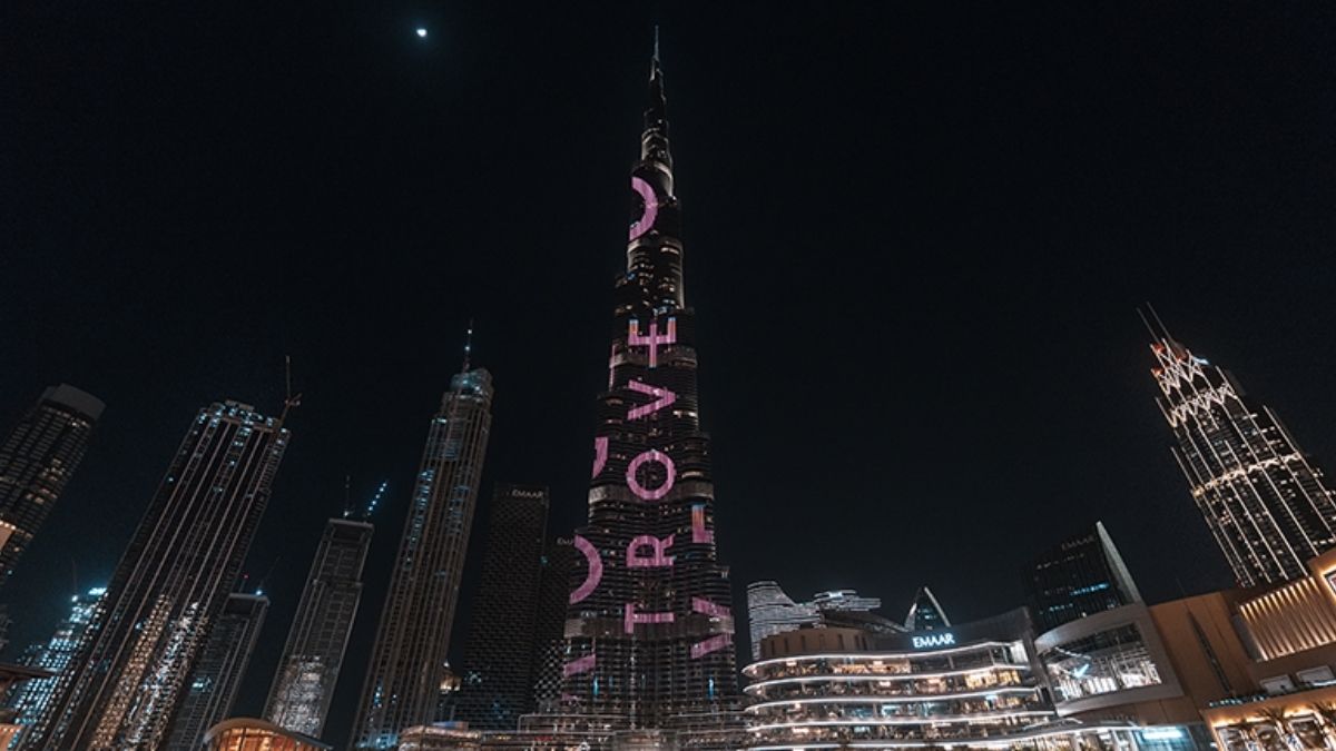 Trove Becomes The First-Ever Restaurant To Light Up On The Burj Khalifa