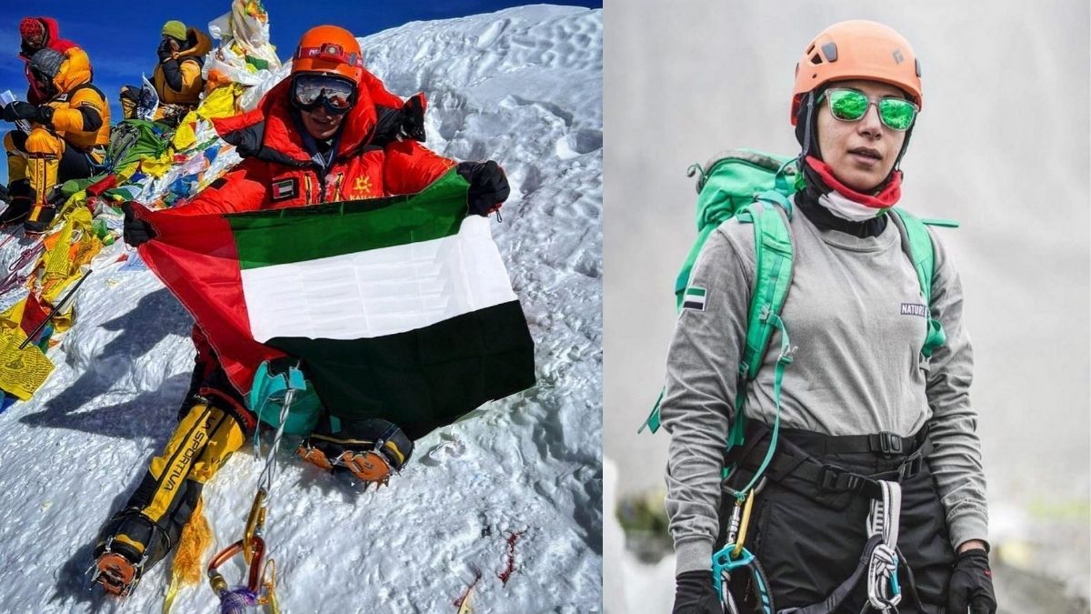 UAE’s Nayla Nasir Creates History By Becoming First Emirati Woman To Reach Mount Everest