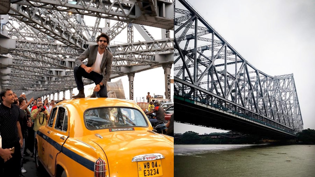 Kartik Aaryan Soaks In Kolkata Vibes At Howrah Bridge; Says ‘Kolkata Ami Jey Tomar’