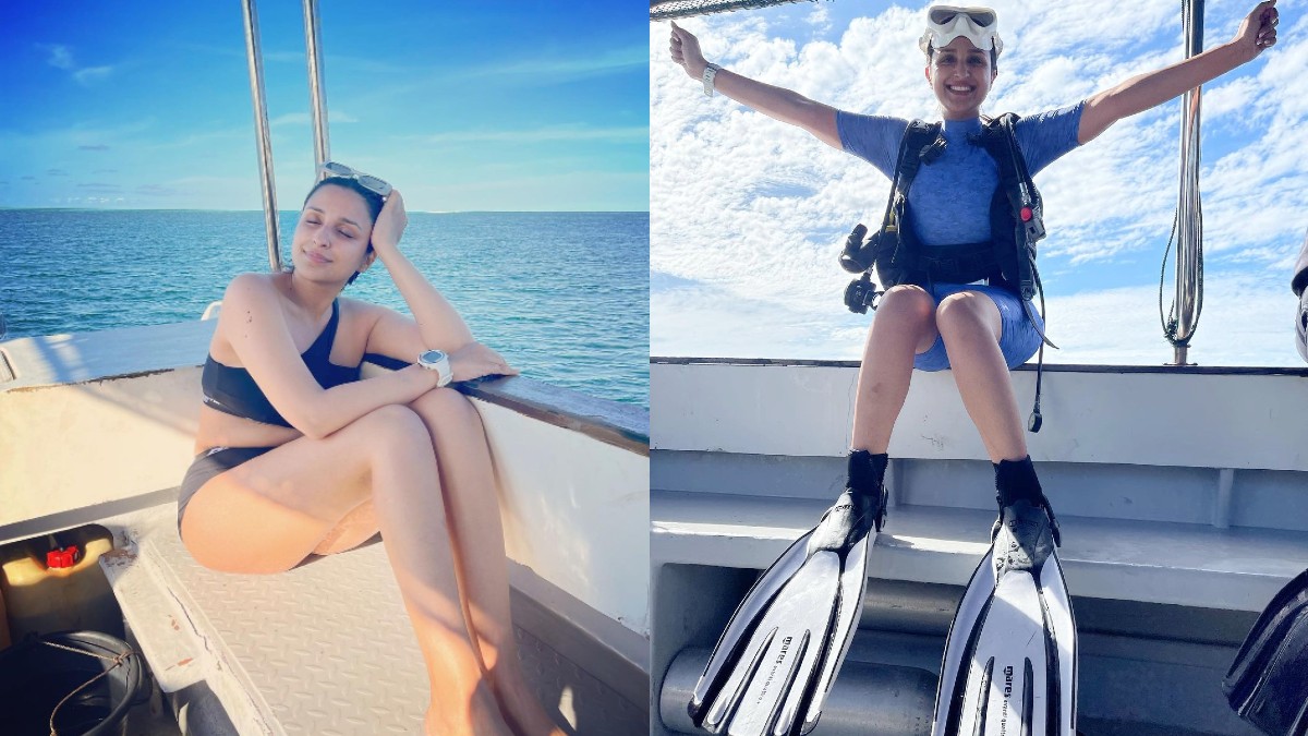 Parineeti Chopra Goes Scuba Diving In Indonesia And Poses From The Blue Waters