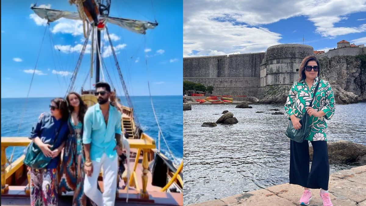 Vicky Kaushal And Farah Khan Sailing On The Bluest Waters Of Croatia Is Travel Goals!