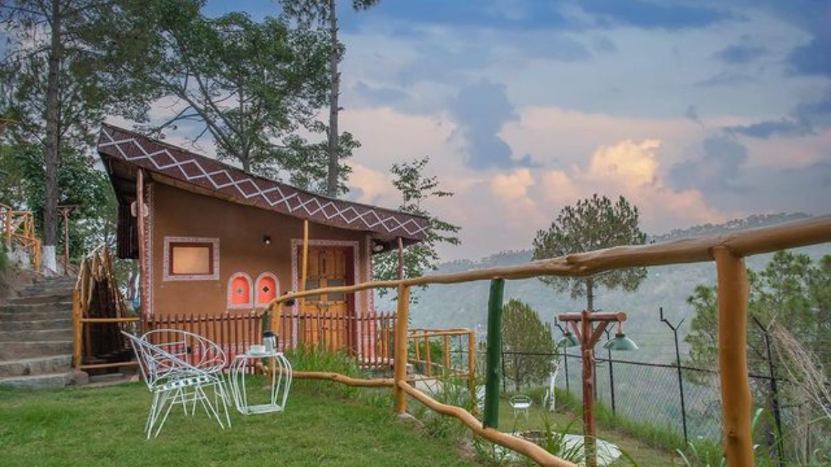 This Mud Hut Retreat In Kasauli Is All About Stunning Mountain Views And Village Life