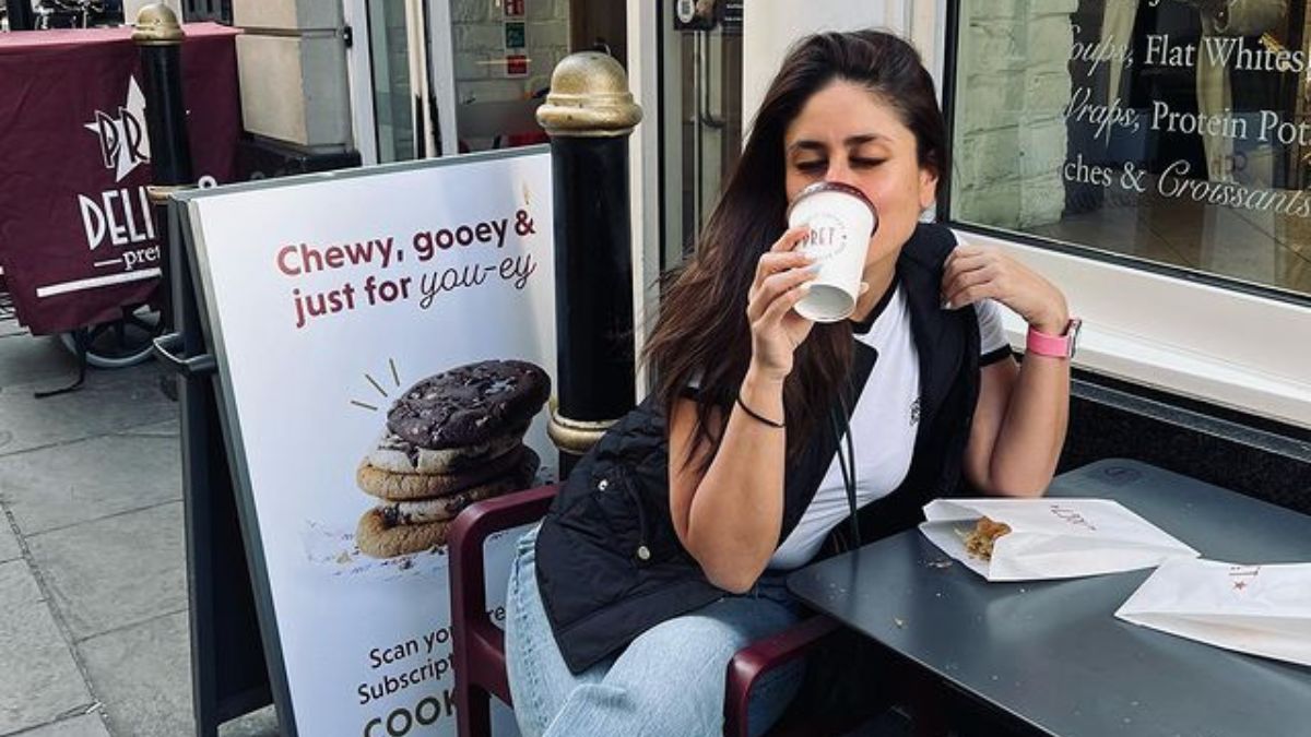 Kareena Kapoor Enjoys Coffee In This London Cafe; Says She Waited For Two Years