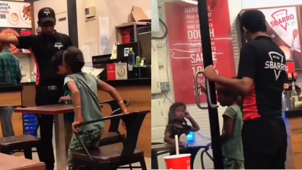 Video Of Waiter Asking Homeless Kids To Leave The Restaurant Is Leaving Internet Outraged