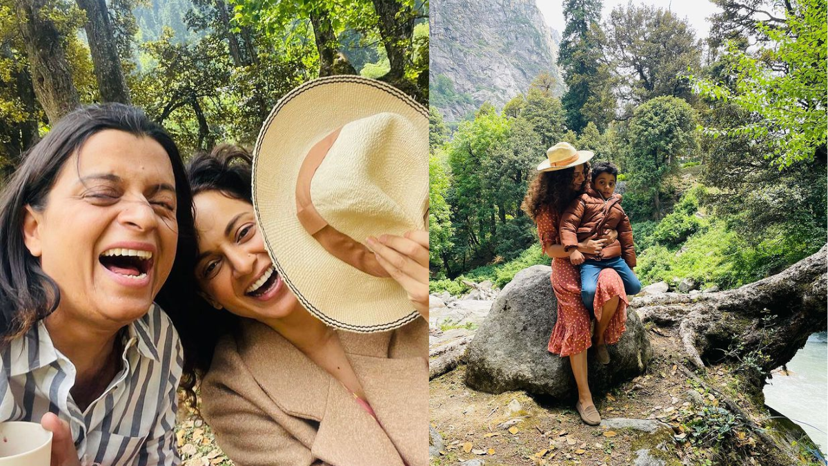 Kangana Ranaut Enjoys A Family Picnic At Her Favourite Spot In Manali & You Should Visit It Too!