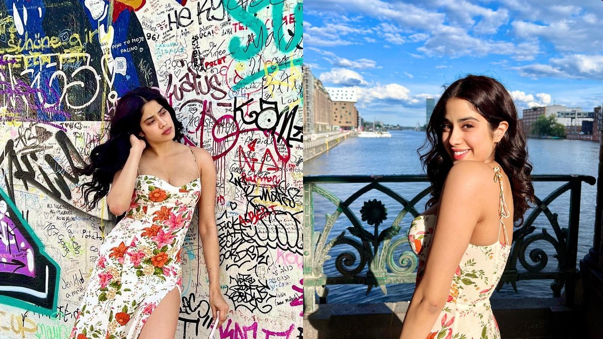 Janhvi Kapoor Takes Breather In The Colourful Streets Of Berlin And Enjoys The Blue Waters