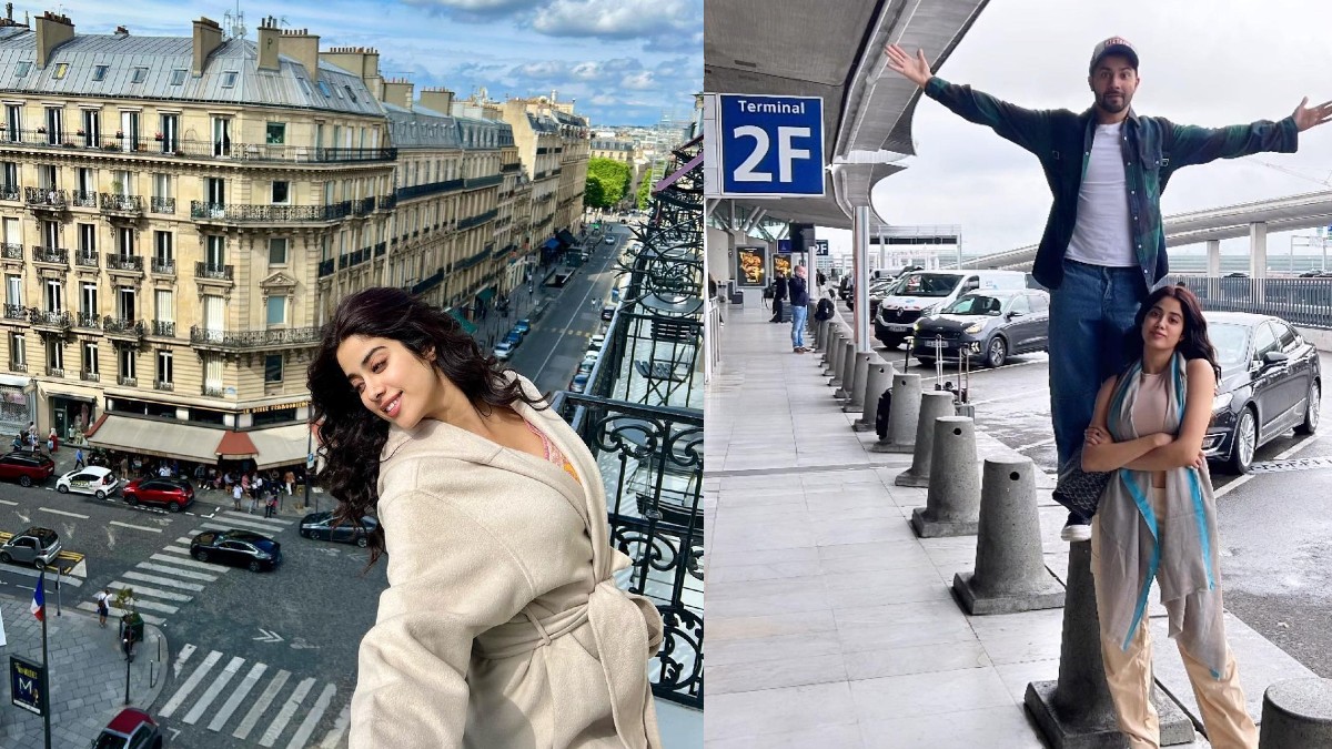 Janhvi Kapoor & Varun Dhawan Paint The Streets Of Paris Red With Fun Pictures