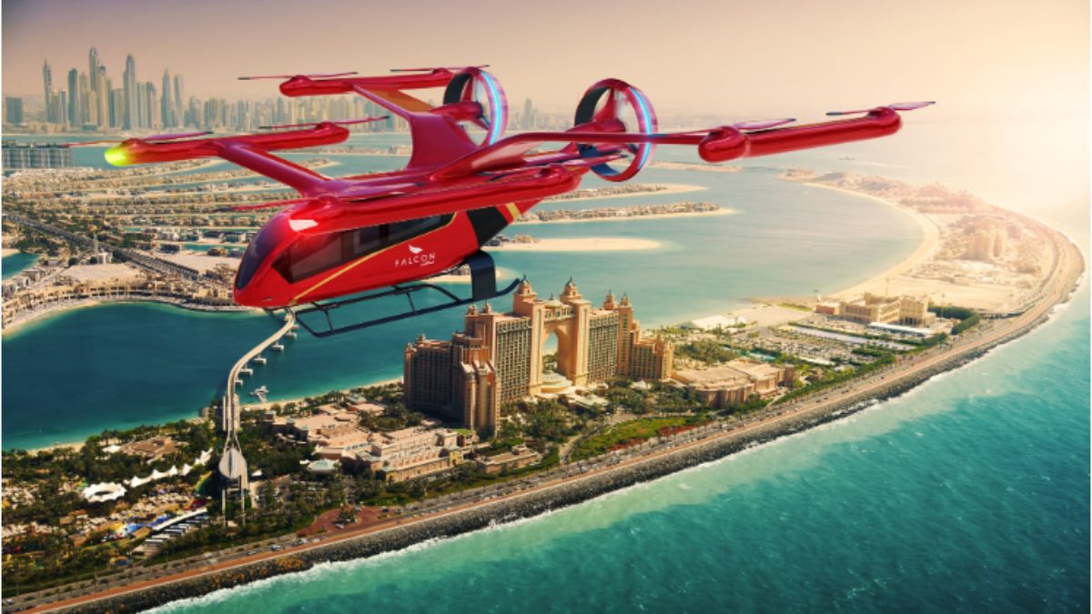Tourists Can Soon Take Off On Air Taxis From The Palm In Dubai