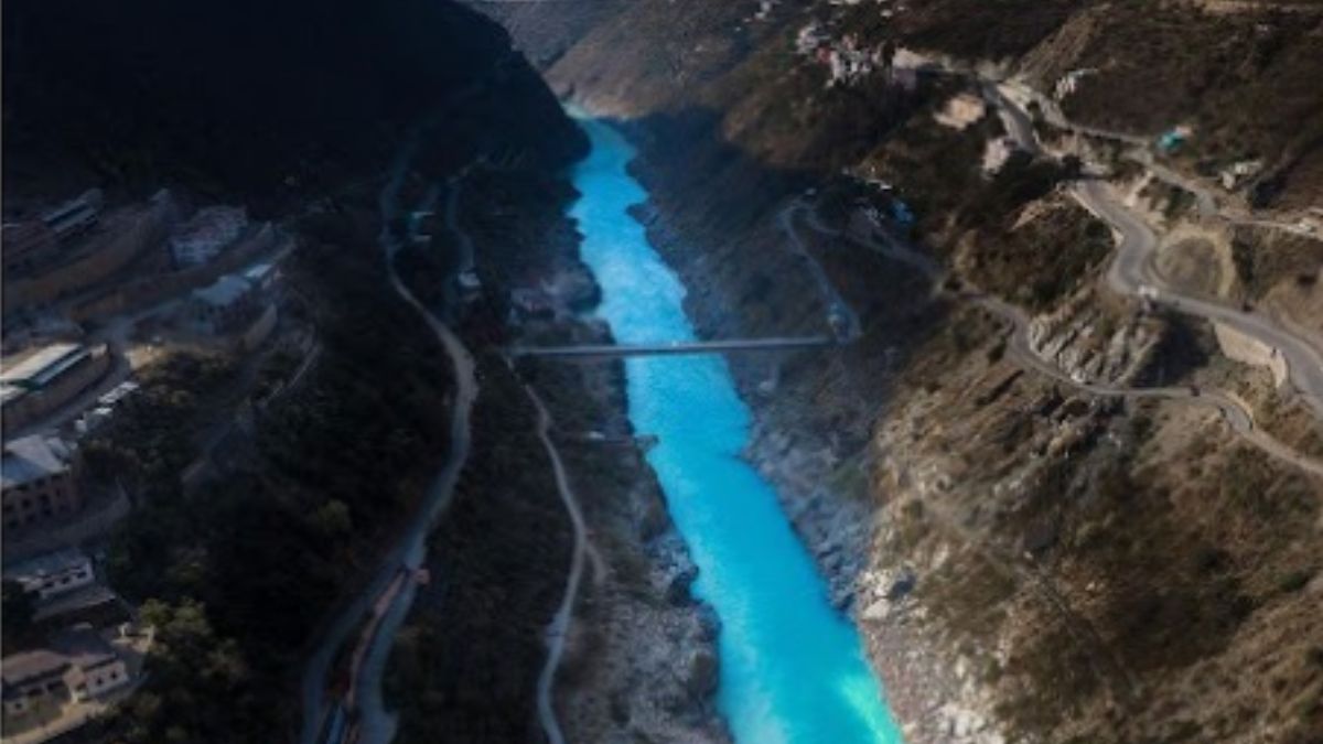 Govt Shares Stunning Picture Of Alaknanda Flowing Into Bhagirathi River; Calls It ‘Pic Of The Day’