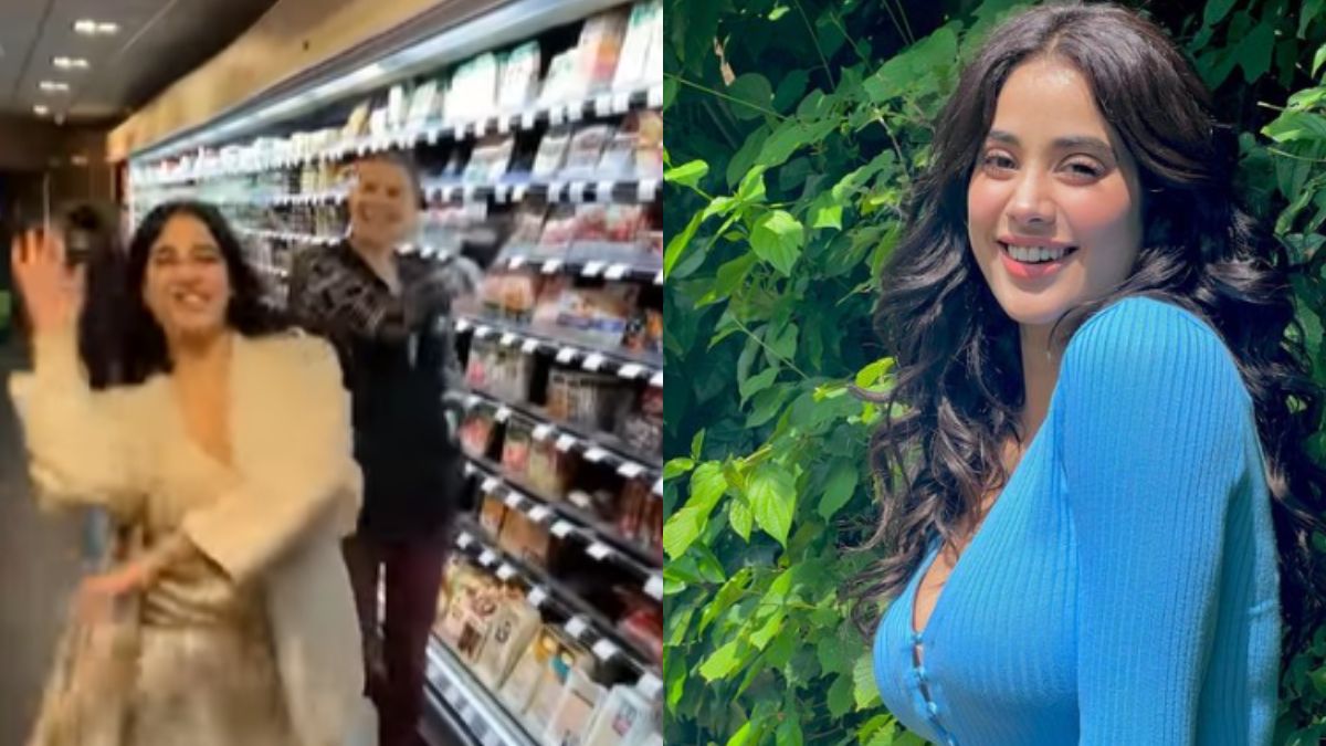 Janhvi Kapoor Dances At A Supermarket In Europe & Other Shoppers Join In