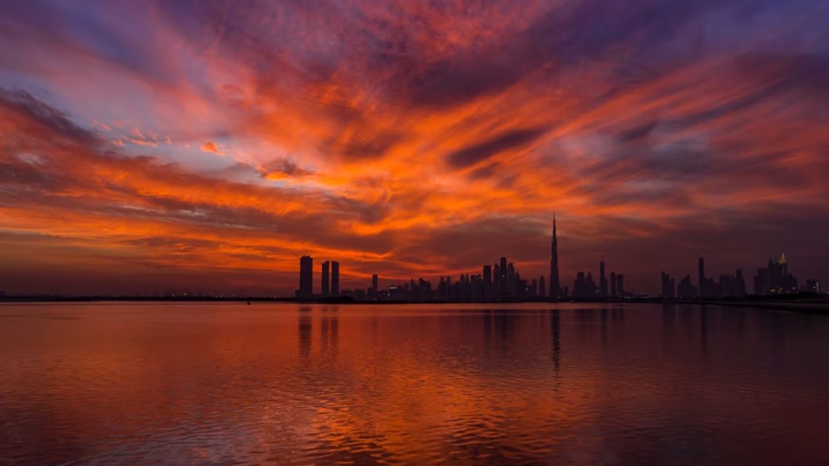 sun rise in UAE