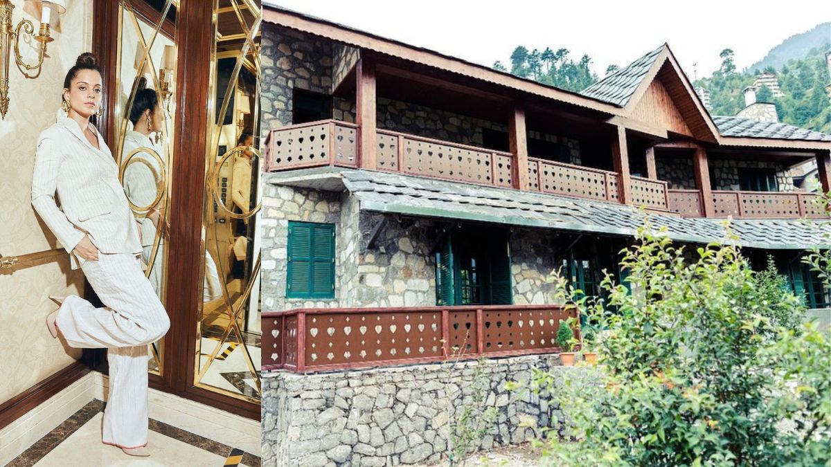 Kangana Ranaut’s New Home In Manali Surrounded By Mountains Looks Every Bit Dreamy