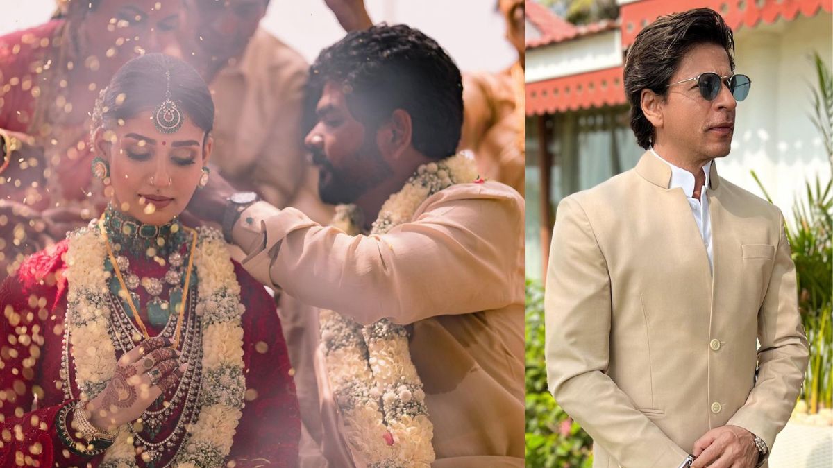 SRK Travelled To Chennai To Attend Nayanthara-Vignesh’s Wedding