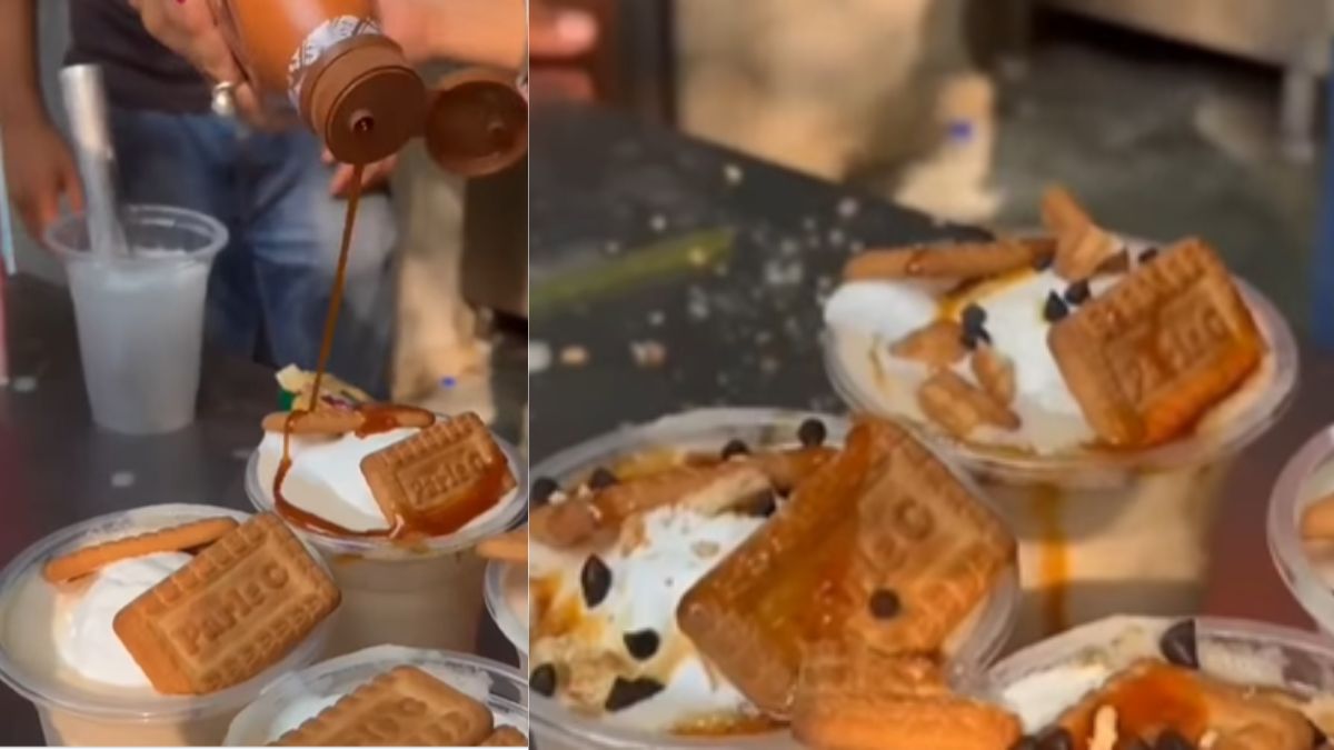 This Delhi Eatery Offering Parle G Caramel Shake Is A Must-Try This Summer!
