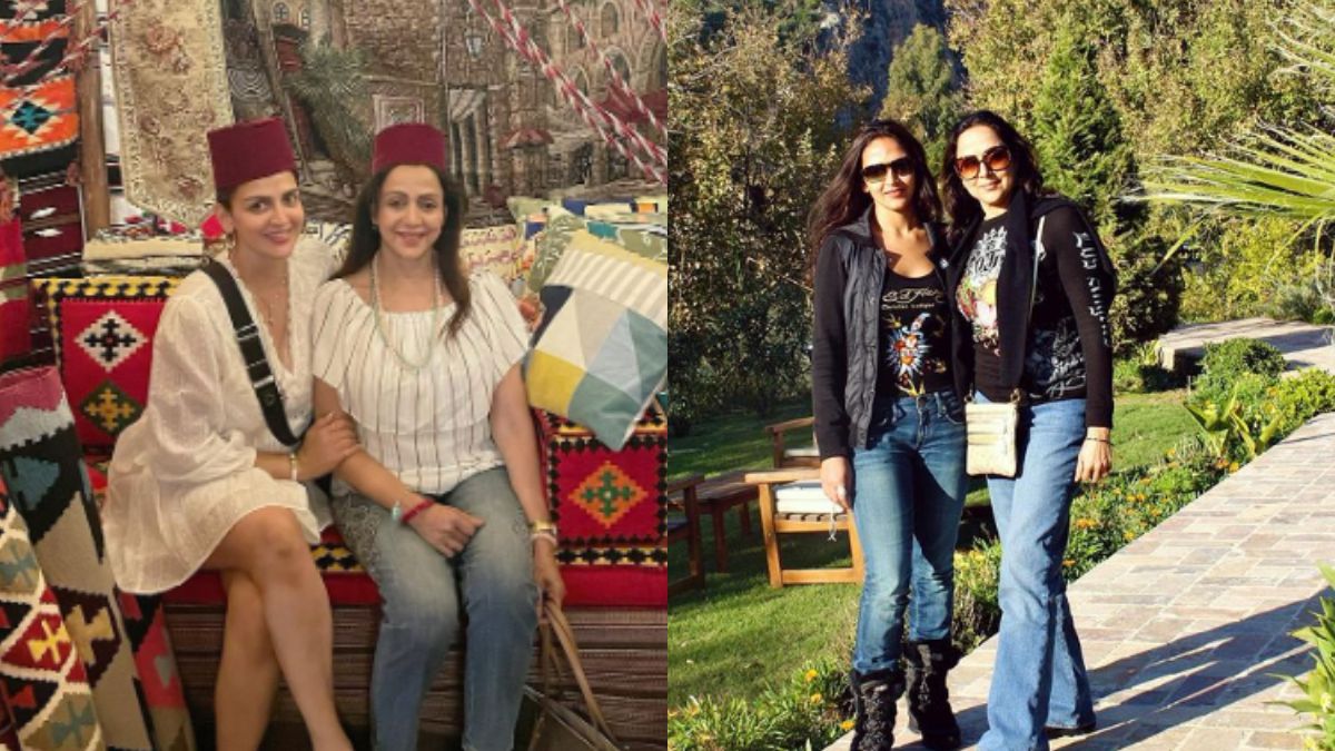 Mother-Daughter Duo Hema Malini And Esha Deol Are On ‘All-Girls Trip’