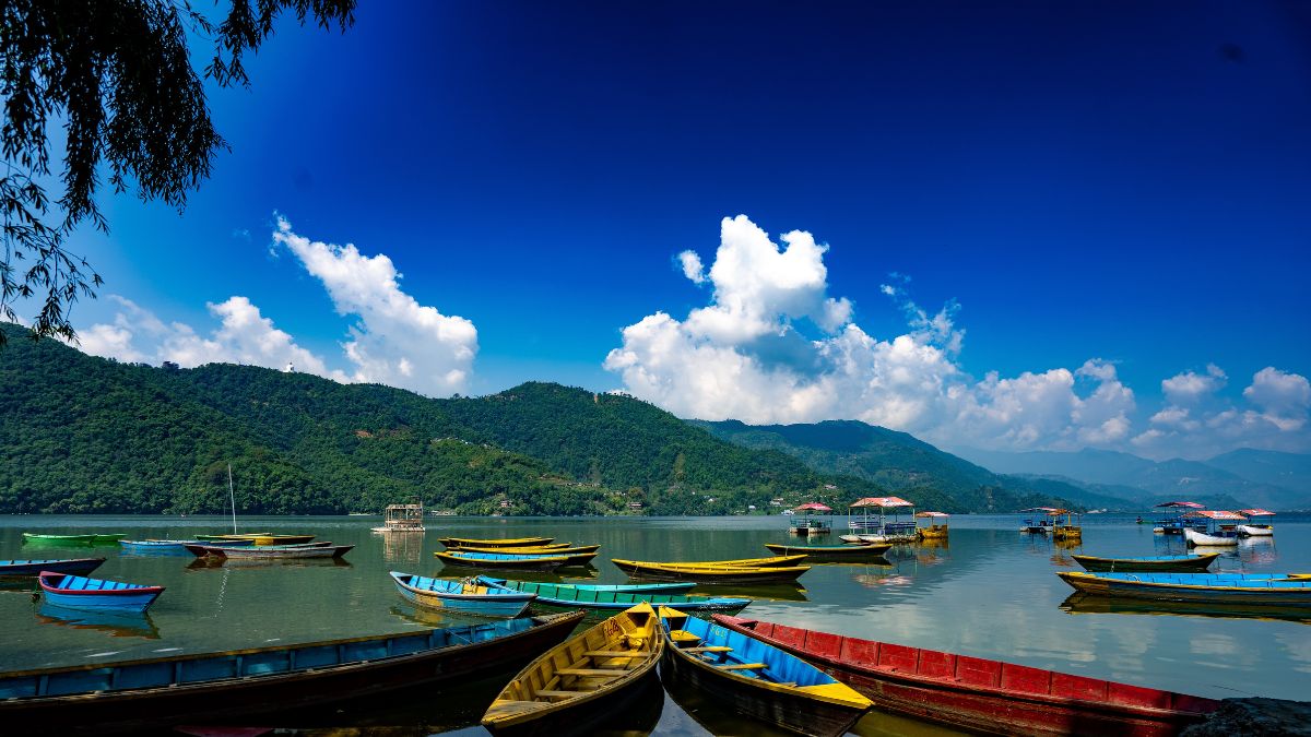 Phewa Lake In Nepal Is A Paradise For Slow Nature Walks And Colourful Boat Rides