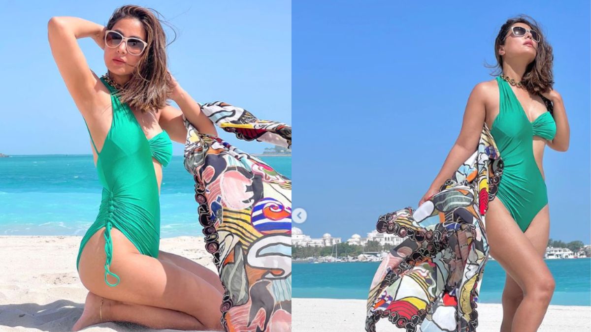 Hina Khan Shares Stunning Beach Pics From Abu Dhabi Vacation