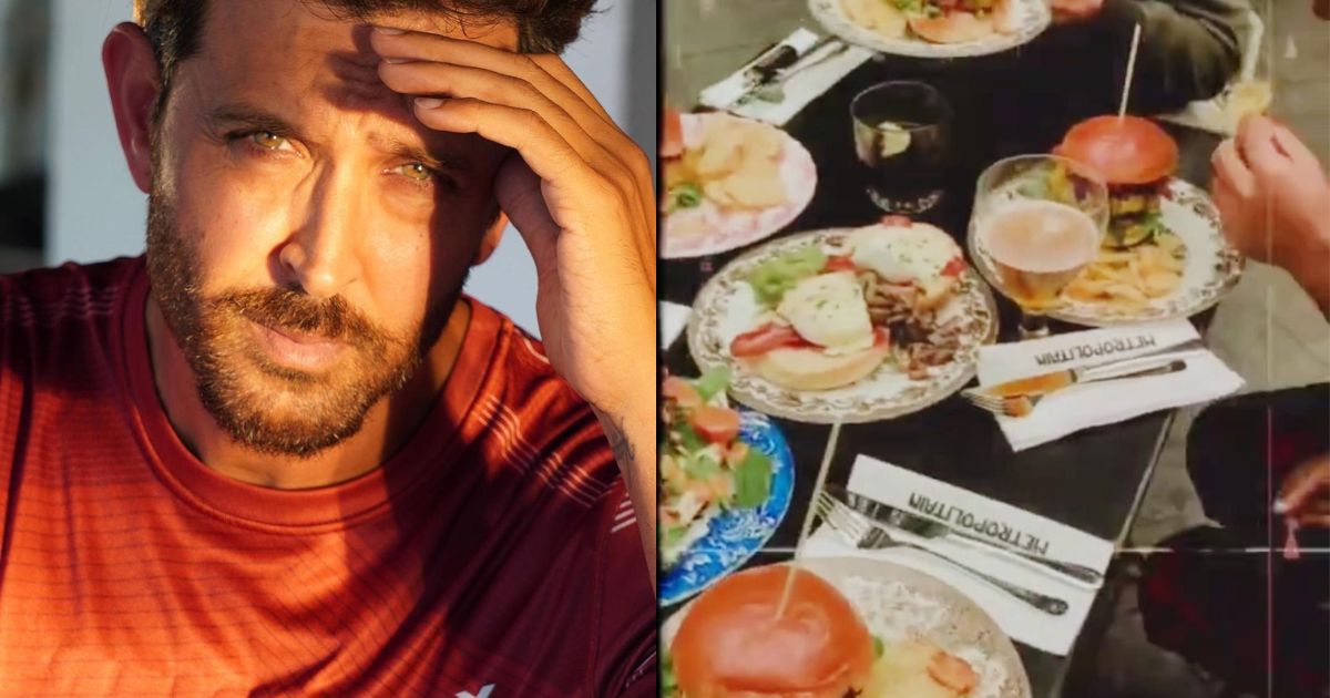 Hrithik Roshan Snacking On Yummy Burgers Makes Co-actor Deepika Padukone Feel Left Out!