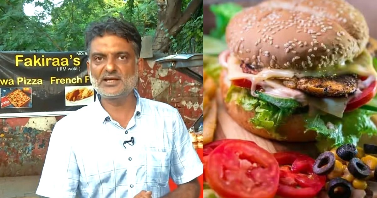 This US Returnee Selling Burger On Wheels In Ahmedabad Is A Favourite With IIM-A Students