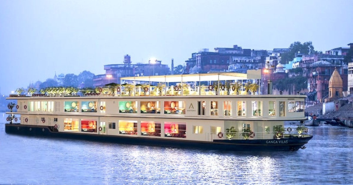 Embark On World’s Longest River Journey In This Indian Luxury Cruise
