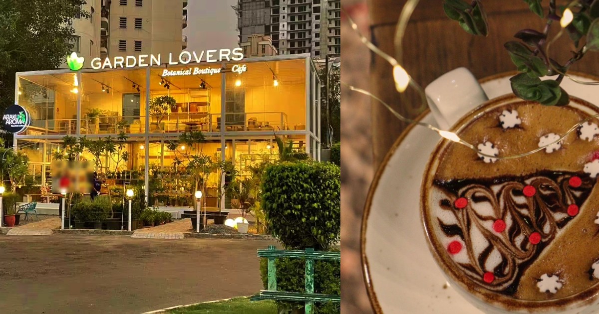 Garden Lovers Cafe In Gurgaon Is Best For A Romantic Coffee Date