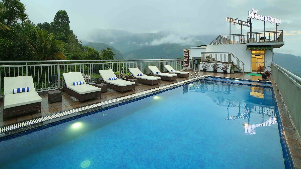 This Resort In Munnar Has A Rooftop Pool Amid The Lush Green Mountains